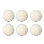 Lot de 6 boules de s�chage en laine r�utilisables antistatiques gain de temps et adoucissantes pour v�tements ...