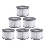 Lot de 6 cartouches filtrantes pour spa gonflables mspa
