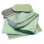 Lot de 6 chiffon bambou microfibre pour vitres miroirs carreaux carrosserie microfibre bambou vitre mnage ...