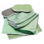 Lot de 6 chiffons en microfibre bambou nettoyage et lustrage de surfaces lisses et fragiles pzcc Lot de 6 chiffons en microfibre bambou nettoyage et lustrage de surfaces lisses et fragiles pzcc