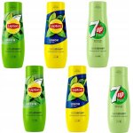 Lot de 6 concentrs sodastream 2x (7upfree + lipton citron + vert)