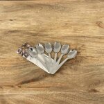 Lot de 6 cuill�res � hu�tres