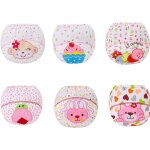 Lot de 6 culottes dapprentissage lavables couche - culotte anti - fuite b�b� gar�ons b�b� fille 1 � 2 ...