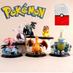 Lot 6 figurines pokemon + sac collector