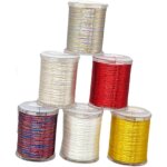 Lot de 6 fils de montage de mouches mat�riel de p�che pour leurres accessoires compacts et polyvalents. ...