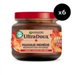 Lot de 6 - garnier ultra doux masque remède revitalisant erable guérisseur à lhuile de ricin et sève ... Lot de 6 - garnier ultra doux masque remède revitalisant erable guérisseur à lhuile de ricin et sève ...