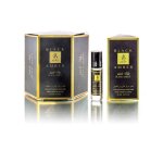 Lot de 6 huile parfum black amber 6 ml de ayat perfumes - homme et femme - longue dure en flacon roll ...
