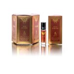 Lot de 6 huile parfum rose powder 6 ml de ayat perfumes - homme et femme - longue dure en flacon roll ...
