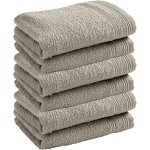 Lot de 6 serviettes invit� �ponge spa 30 x 50 cm / 400 gr / m� - spa sable