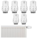 T�te thermostatique - jiangzha - lot de 6 - protection contre le gel - ajustement automatique - haute ...