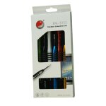 Lot de 6 tournevis de précision pour réparation de montre de téléphone portable manche en acier allié ... Lot de 6 tournevis de précision pour réparation de montre de téléphone portable manche en acier allié ...