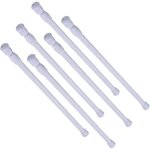 Lot de 6 tringles � rideauxt�lescopique tringle � rideauextensible barres de tensionbarre de rideau de ...