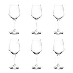 Lot de 6 verres � vin olivia 35cl transparent