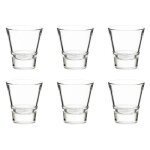 Lot de 6 verrines en verre lenn 11cl transparent