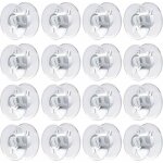 Lot de 60 canettes en plastique pour machine coudre compatible avec brother singer kenmore janome