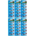 Lot de 60 piles bouton plates type ag4 - g4 15v compatibles lr626 lr626sw 377a sr 626 sr377 g4 - yuan ...