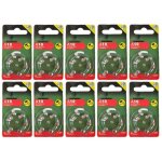 Lot de 60 piles bouton zinc air type a10 / 10 145v pour appareils auditifs compatibles pr70 - visiodirect ...