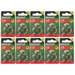 Lot de 60 piles bouton zinc air type a10 - 10 pour appareils auditifs compatibles pr70 145v - yuan yuan ...