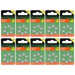 Lot de 60 piles bouton zinc air type a312 / 312 145v pour appareils auditifs compatibles pr41 - visiodirect ...
