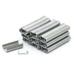 Lot de 600 agrafes rapides galvanisées pour grillage clôture cage - gris - linxor Lot de 600 agrafes rapides galvanisées pour grillage clôture cage - gris - linxor