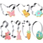 Lot de 7 emporte - pi�ces de p�ques - emporte pieceen en acier inoxydable pour d�coration biscuit g�teau ...