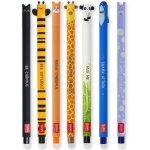 Lot de 7 stylos gel effaables avec encre thermosensible gamme de couleurs dencre et motifs de baril ...