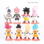 Lot de 8 la figurine dragon ball z goku mesure 75 cm de haut ce qui la rend parfaite pour dcorer des ...