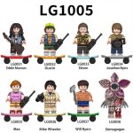 Lot de 8 figurines personnages de s�ries t�l�vis�espersonnages populaires figure jouets pour enfants ...