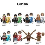 Lot de 8 figurines personnages de s�ries t�l�vis�espersonnages populaires figure jouets pour enfants ...