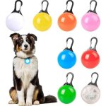 Lot de 8 pendentifs lumineux pour animal de compagnie : lumière clignotante led pour chien lumière de ... Lot de 8 pendentifs lumineux pour animal de compagnie : lumière clignotante led pour chien lumière de ...