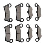 Lot de 8 plaquettes de frein avant et arri�re pour polaris razor rzr 800 570 2008 - 2015