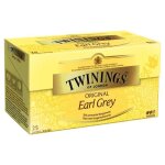 Lot de 8 - twinings th noir original earl grey 25 sachets