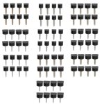 Lot de 80 embouts pour talons hauts en polyuréthane tpu pour réparation de chaussures en fer remplacement ... Lot de 80 embouts pour talons hauts en polyuréthane tpu pour réparation de chaussures en fer remplacement ...