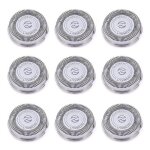 Lot de 9 ttes de rechange sh30 pour shaver series 3000 2000 1000 et s738 avec lames tranchantes durables ...