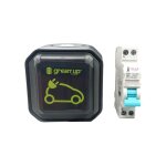 Lot disjoncteur diffrentiel + prise legrand green up