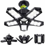 Lot de led de garage en liquidation - 120 w - 12000 lm - lampe datelier - plafonniers dformables - panneaux ...