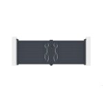 Lot portail battant et motorisation - casanoov - life - 35m h. 126cm - gris anthracite - aluminium / ...