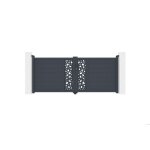Lot portail battant et poteaux - casanoov - sunny - 3m h. 130cm - aluminium - gris anthracite / 2 poteaux ... Lot portail battant et poteaux - casanoov - sunny - 3m h. 130cm - aluminium - gris anthracite / 2 poteaux ...