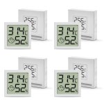 Lot thermometre interieur maison mini lcd digital thermomtre hygromtre dintrieur mural petit pour ...
