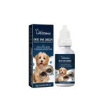 Lotion nettoyante pour les yeux pour chienscollyre pour chatnettoyant yeux chienpet gouttes pour les ...