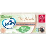 Lotus mouchoirs pure naturelle 10 �tuis de 10 mouchoirs