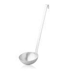 Louche de cuisine en m�tal 100 ml pour sauces ou soupes frolee kz - 06 - ca90