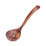 Louche à long manche en bois dacacia cuillère à soupe ustensile de cuisine à texture naturelle taille ... Louche à long manche en bois dacacia cuillère à soupe ustensile de cuisine à texture naturelle taille ...