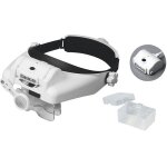Loupe frontale sans fil lumineuse avec grossissement jusqu?à 14x Loupe frontale sans fil lumineuse avec grossissement jusqu?à 14x