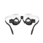 Loupe lunettes 8x / 23x?lumi�re led conception ergonomique convient � plusieurs sc�nes noir et blanc