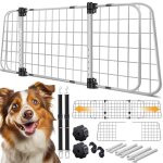 Lovpet® grille de séparation voiture protecteur pour chien 30x91 - 153cm longueur réglable grille de ... Lovpet® grille de séparation voiture protecteur pour chien 30x91 - 153cm longueur réglable grille de ...