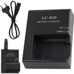 Eu lp - e10 chargeur rapide:lp - e10 smart et rapide compatible avec canonchargeur de batterie dappareil ...