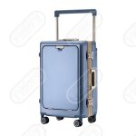 Lsc valise rigide pc 24 pouces trolley durable multifonctionnelle pour hommes et femmes avce serrure ...