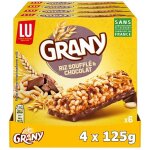 Lu - grany riz souffl et chocolat 125g - lot de 4