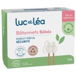 Luc et l�a b�tonnets b�b�s bio 60 cotons - tiges